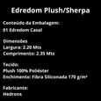 Edredom-Casal-Plush-Sherpa-Hedrons-Liso-Onix