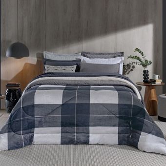 Edredom-Casal-Plush-Hedrons-Inove-Glenn