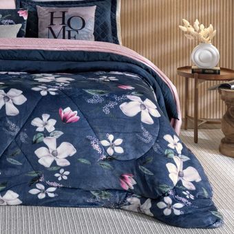 Edredom-Queen-Size-Plush-Hedrons-Inove-Aimee