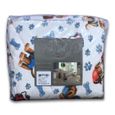 Edredom-Solteiro-Malha-BBC-Textil-Dog-Azul