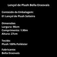 Lencol-de-Plush-Solteiro-Bella-Enxovais-Rose