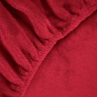 Lencol-de-Plush-Casal-Bella-Enxovais-Vermelho