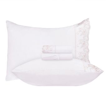 Jogo-de-Cama-King-Size-Jolitex-4-Pecas-Toque-de-Seda-Bordado-Ingles-Branco-Bege
