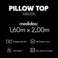 Pillow-Top-Karsten-Queen-Size-160x200cm-Branco