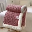 Cobertor-Casal-Tricot-com-Sherpa-Europa-1_80-x-2_20-Mts-Rosa-Malva