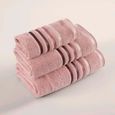 Jogo-de-Toalhas-de-Banho-5-Pecas-Karsten-Lumina-500-g-m²-Rosa