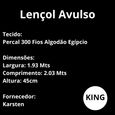 Lencol-Avulso-King-Size-Karsten-Bossa-300-Fios-Algodao-Egipcio-Bossa-Cinza