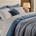 Jogo-de-Cama-Queen-Size-Karsten-300-Fios-Algodao-Egipcio-4-Pecas-Lara-Prata-Branco