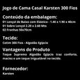 Jogo-de-Cama-Casal-Karsten-300-Fios-Algodao-Egipcio-4-Pecas-Lara-Prata-Branco
