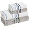 Jogo-de-Toalhas-de-Banho-4-Pecas-Karsten-Lumina-500-g-m²-Branco-Mineral
