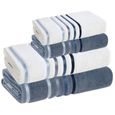 Jogo-de-Toalhas-de-Banho-4-Pecas-Karsten-Lumina-500-g-m²-Azul-Branco