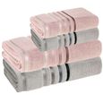 Jogo-de-Toalhas-de-Banho-4-Pecas-Karsten-Lumina-500-g-m²-Rose-Mineral