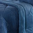 Edredom-Queen-Size-Plush-Alto-Relevo-BBC-Textil-Azul