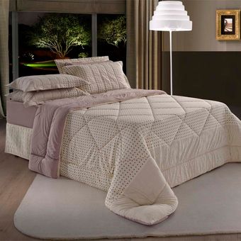 Edredom-Casal-Malha-BBC-Textil-Poa-Linho