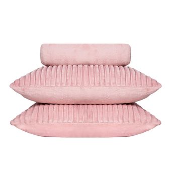 Jogo-de-Cama-King-Size-Plush-3-Pecas-BBC-Textil-Rosa