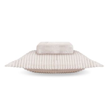 Jogo-de-Cama-Solteiro-Plush-2-Pecas-BBC-Textil-Marfim