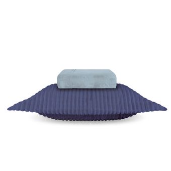 Jogo-de-Cama-Solteiro-Plush-2-Pecas-BBC-Textil-Azul