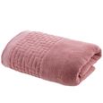 Toalha-de-Banho-Super-Soft-Zero-Twist-Corttex-Geometrico-500-g-m²-Rosa