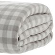 Cobertor-Queen-Size-Kacyumara-Toque-de-Seda-220x240cm-Vintage-300-g-m²-Vichy-Fend