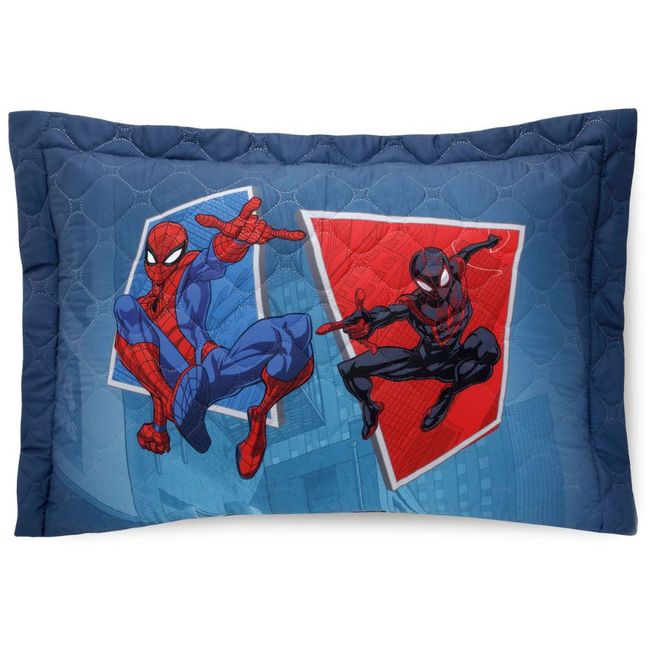 Porta-Travesseiro-Disney-55x80cm-Spiderman-Team