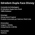 Edredom-Infantil-Disney-Hedrons-Plush-Stitch-Tropical
