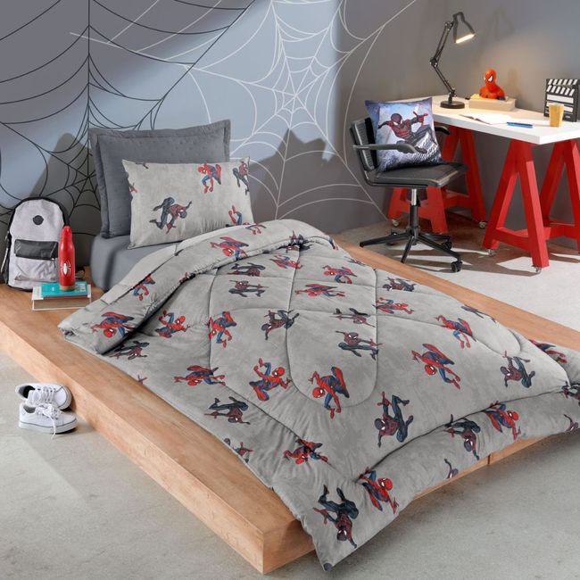 Edredom-Infantil-Disney-Hedrons-Spider-Black