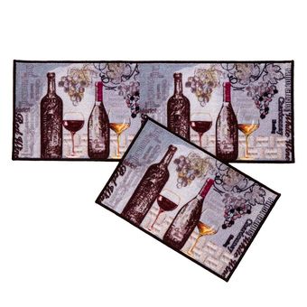 Jogo-de-Tapetes-para-Cozinha-2-Pecas-Corttex-Bistro-Cafe-Vinho