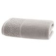 Toalha-de-Banho-Super-Soft-Zero-Twist-Corttex-Arabesco-500-g-m²-Cinza