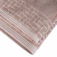 Toalha-de-Rosto-Super-Soft-Zero-Twist-Corttex-Geometrico-500-g-m²-Bege