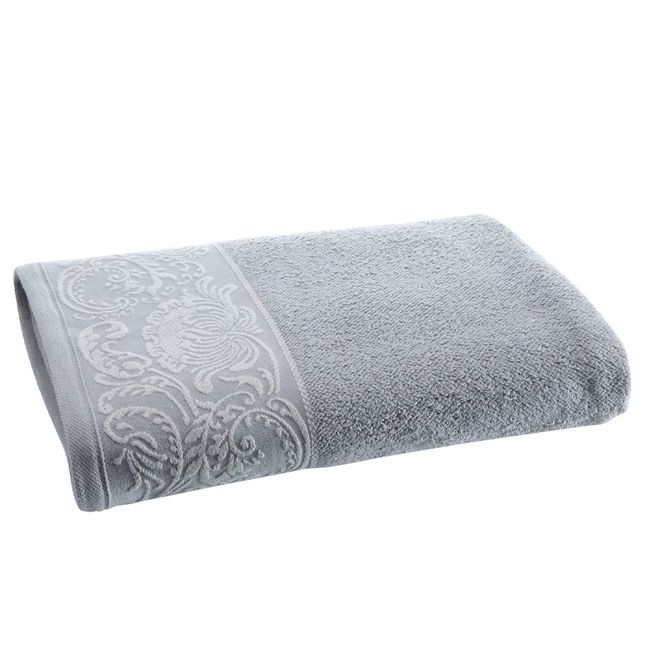 Toalha-de-Rosto-Louise-Corttex-50x70cm-450-g-m²-Cinza