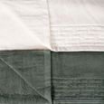 Jogo-de-Toalhas-de-Banho-4-Pecas-Super-Soft-Zero-Twist-Corttex-Geometrico-500-g-m²-Verde-Marfim