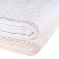 Jogo-de-Toalhas-de-Banho-4-Pecas-Super-Soft-Zero-Twist-Corttex-Geometrico-500-g-m²-Marfim-Branco