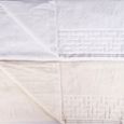 Jogo-de-Toalhas-de-Banho-4-Pecas-Super-Soft-Zero-Twist-Corttex-Geometrico-500-g-m²-Marfim-Branco