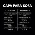 Capa-para-Sofa-3-e-2-Lugares-Classic-Malha-Light-Vivalutex-Vermelha