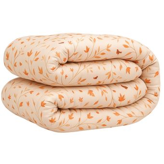 Edredom-Casal-Malha-BBC-Textil-Floral-Salmao