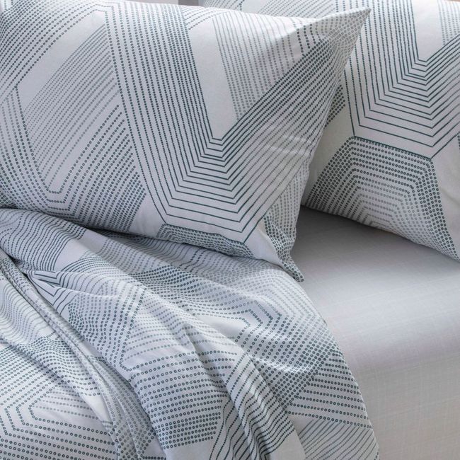 Jogo de Cama Queen Size 200 Fios 4 Peças Corttex Home Design Estampa 7