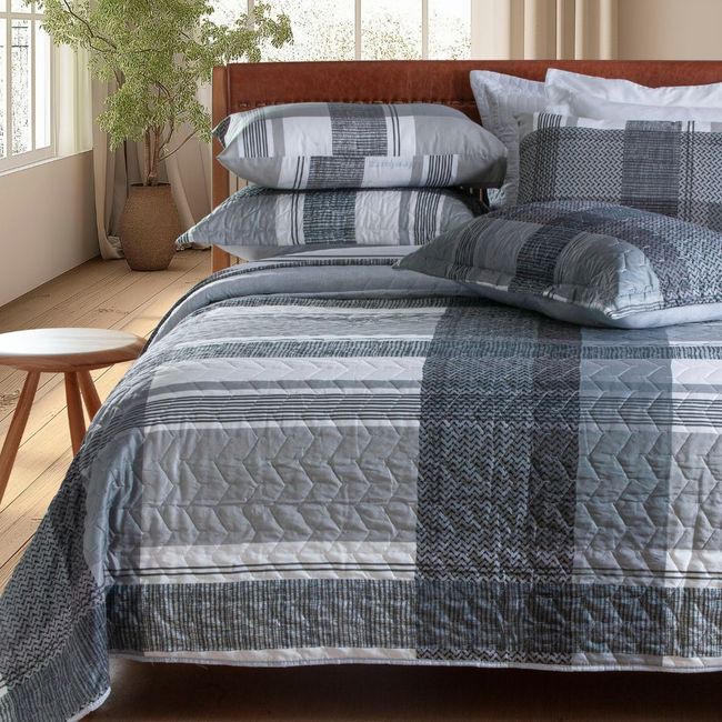 Jogo de Cama Queen Size 150 Fios Corttex 4 Peças Attuale Estampa 7