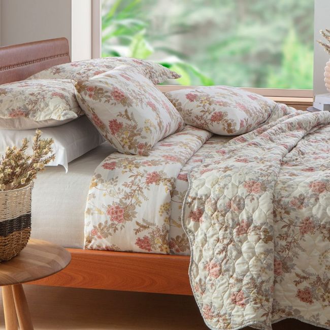 Jogo de Cama Queen Size 150 Fios Corttex 4 Peças Attuale Estampa 9