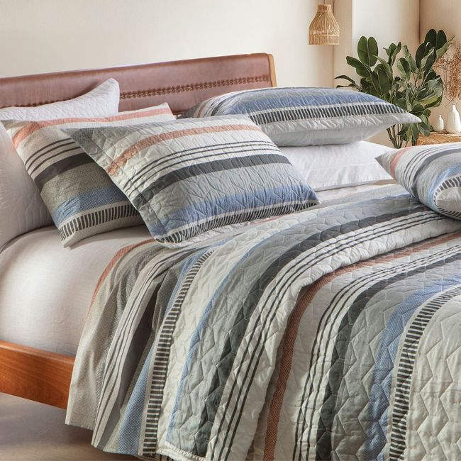 Jogo de Cama Queen Size 150 Fios Corttex 4 Peças Attuale Estampa 12