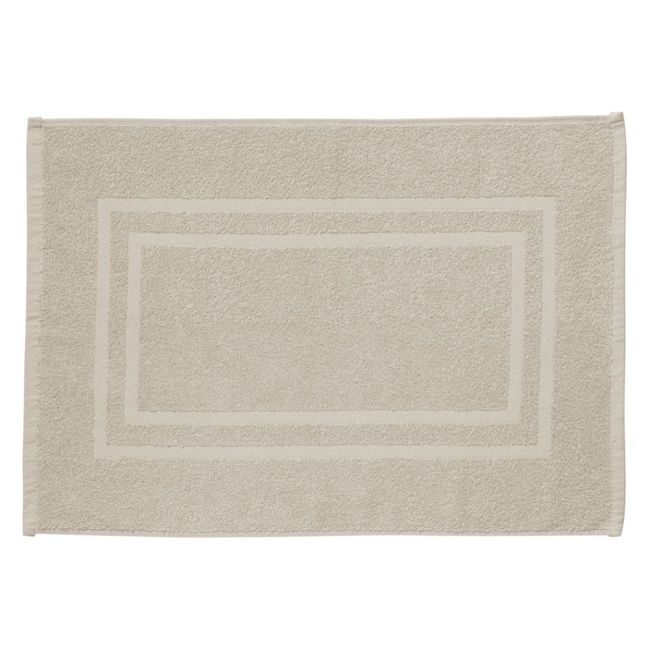 Tapete Piso para Banheiro Corttex Grécia 50x70cm Bege
