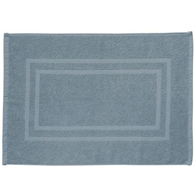 Tapete Piso para Banheiro Corttex Grécia 50x70cm Jeans