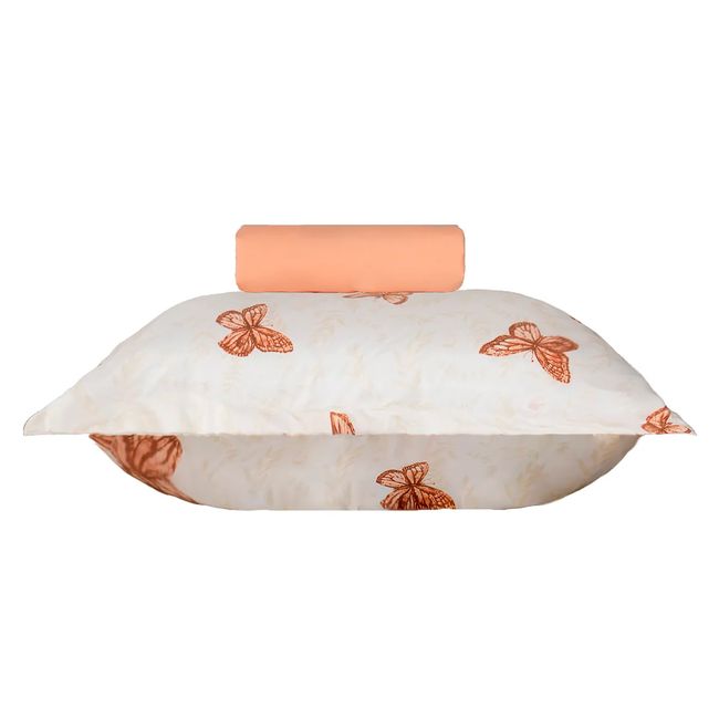 Jogo de Lençol e Fronha Solteiro Bella Enxovais 2 Peças Bella Twist Diana