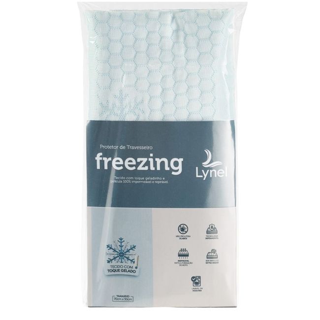 Capa de Travesseiro Impermeável Freezing Jacquard Lynel