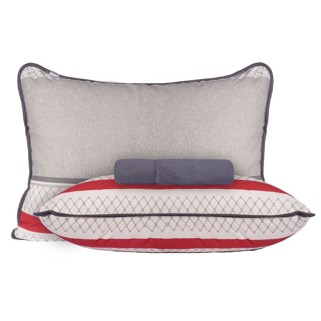 Jogo de Cama Queen Size Malha 3 Peças BBC Têxtil Chumbo