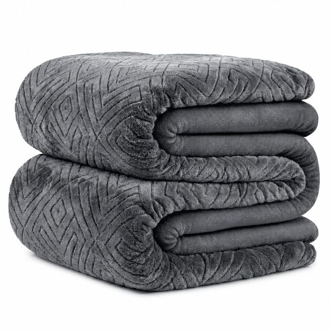 Edredom Queen Size Bella Enxovais Plush Splendore Chumbo